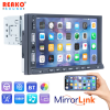 REAKOSOUND Universal 1 Din Car Stereo Radio 7'' Touch Screen Car Multimedia Player with BT FM Radio Receiver Support USB Camera - Image 2