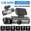 Dash Cam 3.16-inch Dual-lens Driving Recorder Front Inside Camera G-sensor Hd Night Vision Wide-angle Car Dvr - Image 3