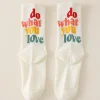 Graphic Statement Crew Socks - Image 3